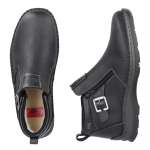 náhľad Pánska členková obuv RIEKER 05375-00 čierna W2