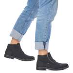 náhled Pánská kotníková obuv RIEKER 35331-02 černá W2