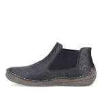 náhled Dámská kotníková obuv RIEKER 52559-00 černá W2