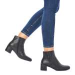 náhled Dámská kotníková obuv RIEKER 70250-00 černá W2