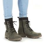 náhled Dámská obuv RIEKER RIE-10302449-W2 zelená