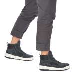 náhled Pánská kotníková obuv RIEKER REVOLUTION U0069-45 šedá W3