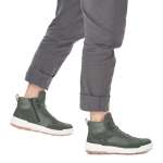 náhled Pánská kotníková obuv RIEKER U0069-54 zelená W3