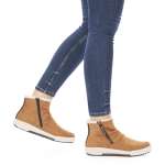 náhled Dámská kotníková obuv RIEKER REVOLUTION W0163-68 hnědá W2