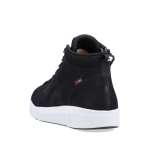 náhľad Dámska členková obuv RIEKER REVOLUTION 41907-00 čierna W3