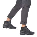 náhled Pánská kotníková obuv RIEKER B6802-00 černá W3