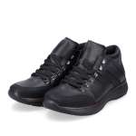 náhľad Pánska členková obuv RIEKER B7619-00 čierna W2