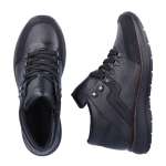 náhľad Pánska členková obuv RIEKER B7619-00 čierna W2