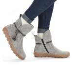 náhled Dámská kotníková obuv RIEKER N1070-40 šedá W2
