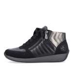 náhled Dámská obuv RIEKER RIE-10302766-W2 černá