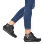 náhled Dámská obuv RIEKER RIE-10302766-W2 černá