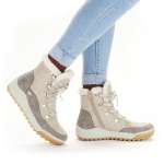 náhled Dámská kotníková obuv RIEKER Y4744-61 béžová W2