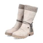 náhled Dámské kozačky RIEKER Z4755-60 béžová W3
