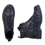 náhled Dámská kotníková obuv RIEKER 72010-14 modrá W3