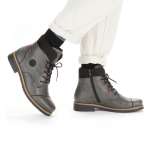 náhled Dámská obuv RIEKER RIE-10303007-W2 šedá