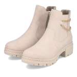 náhľad Dámska členková obuv RIEKER 76862-62 béžová W2