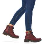 náhled Dámská kotníková obuv RIEKER 78212-35 červená W2