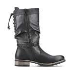 náhled Dámské kozačky RIEKER RIE-10303051-W2 černá