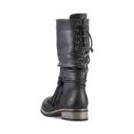 náhled Dámské kozačky RIEKER RIE-10303051-W2 černá