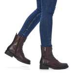 náhled Dámská kotníková obuv REMONTE R6592-35 červená W2