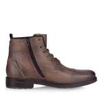 náhled Pánská kotníková obuv BUGATTI ABU30-5300 hnědá W2