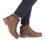 náhled Pánská kotníková obuv RIEKER 38810-25 hnědá W3