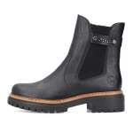 náhled Dámská kotníková obuv RIEKER 72690-00 černá W3