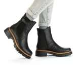 náhled Dámská kotníková obuv RIEKER 72690-00 černá W3