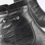 náhľad Dámska členková obuv RIEKER 78660-00 čierna W3