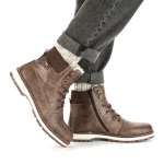 náhled Pánská kotníková obuv RIEKER F3944-24 hnědá W3