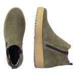 náhled Dámská kotníková obuv REMONTE R7994-54 zelená W3