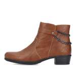 náhled Dámská kotníková obuv RIEKER Y0784-22 hnědá W3