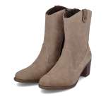 náhled Dámská kotníková obuv RIEKER Y2057-64 béžová W3