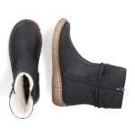 náhled Dámská kotníková obuv RIEKER Z3771-00 černá W5