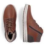 náhled Pánská kotníková obuv RIEKER 30741-24 hnědá W3