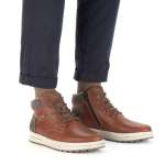 náhled Pánská kotníková obuv RIEKER 30741-24 hnědá W3