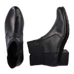 náhled Dámská kotníková obuv RIEKER 78653-00 černá W3