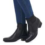 náhled Dámská kotníková obuv RIEKER 78653-00 černá W3