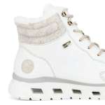 náhled Dámská kotníková obuv RIEKER M6010-80 bílá W5