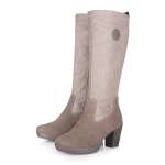 náhled Dámské kozačky RIEKER Y2255-64 béžová W3