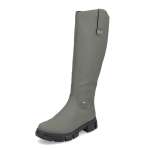 náhled Dámské kozačky RIEKER Y7190-54 zelená W3