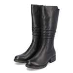 náhled Dámské kozačky RIEKER Z9563-00 černá W3
