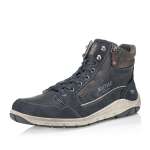 náhled Pánská kotníková obuv MUSTANG 4160501-820 modrá W3