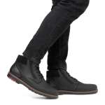 náhled Pánská kotníková obuv RIEKER 10503-00 černá W5