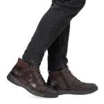 náhled Pánská kotníková obuv RIEKER B0308-25 hnědá W4