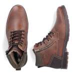 náhled Pánská kotníková obuv RIEKER F4520-25 hnědá W4