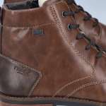 náhled Pánská kotníková obuv RIEKER 14640-24 hnědá W5