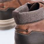 náhľad Pánska členková obuv RIEKER 38532-25 hnedá W4