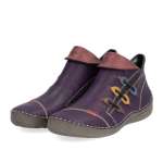 náhled Dámská kotníková obuv RIEKER 72581-30 fialová W4