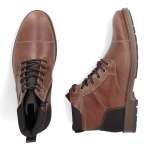 náhled Pánská kotníková obuv RIEKER F4531-24 hnědá W5